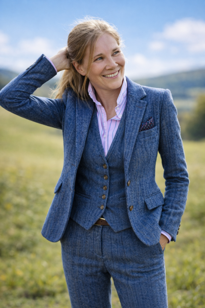 Anke Sabine Neuberger im professionellen Outdoor-Portrait